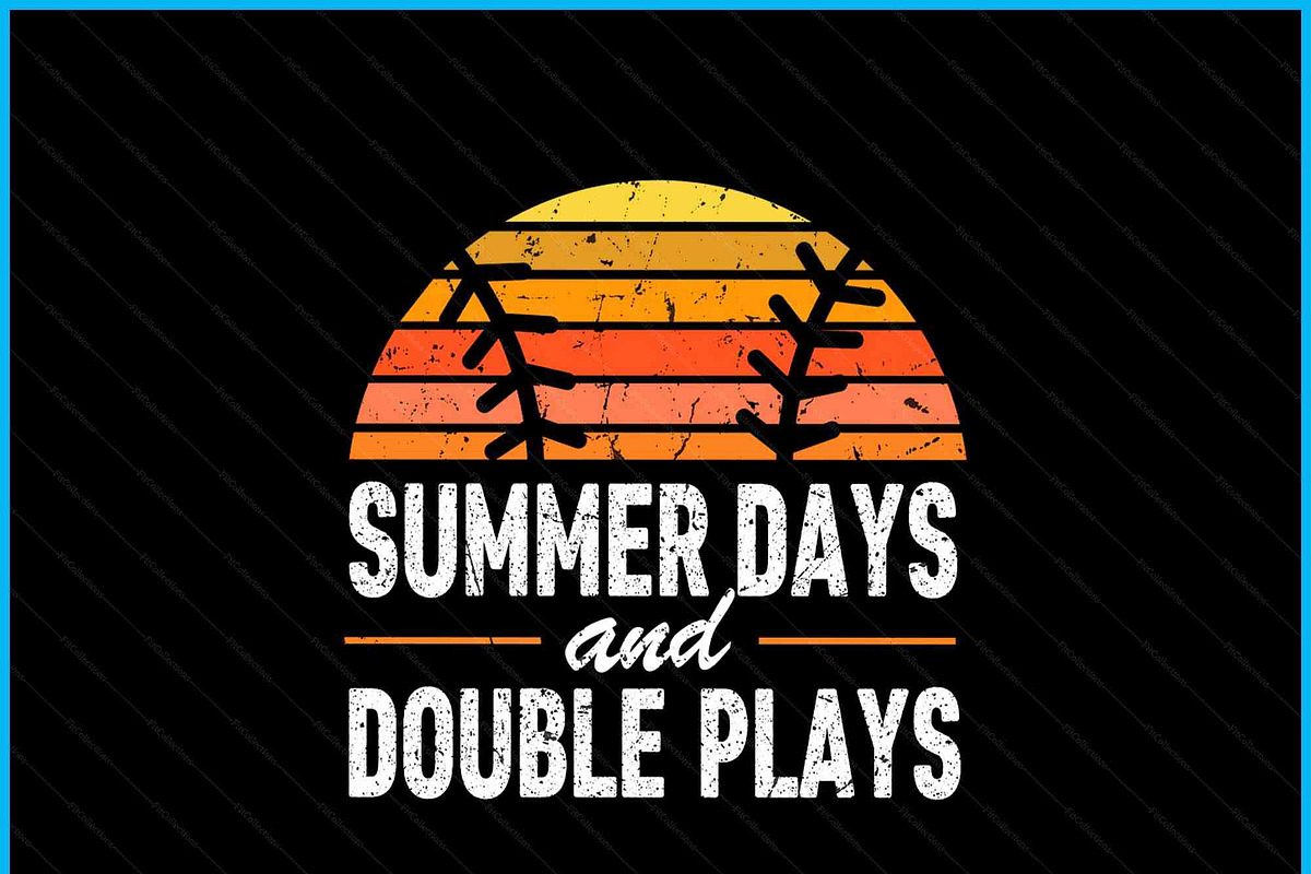 Sports Summer Baseball Retro SVG, a Graphic by Creativeusart (Photo 2 of 4)