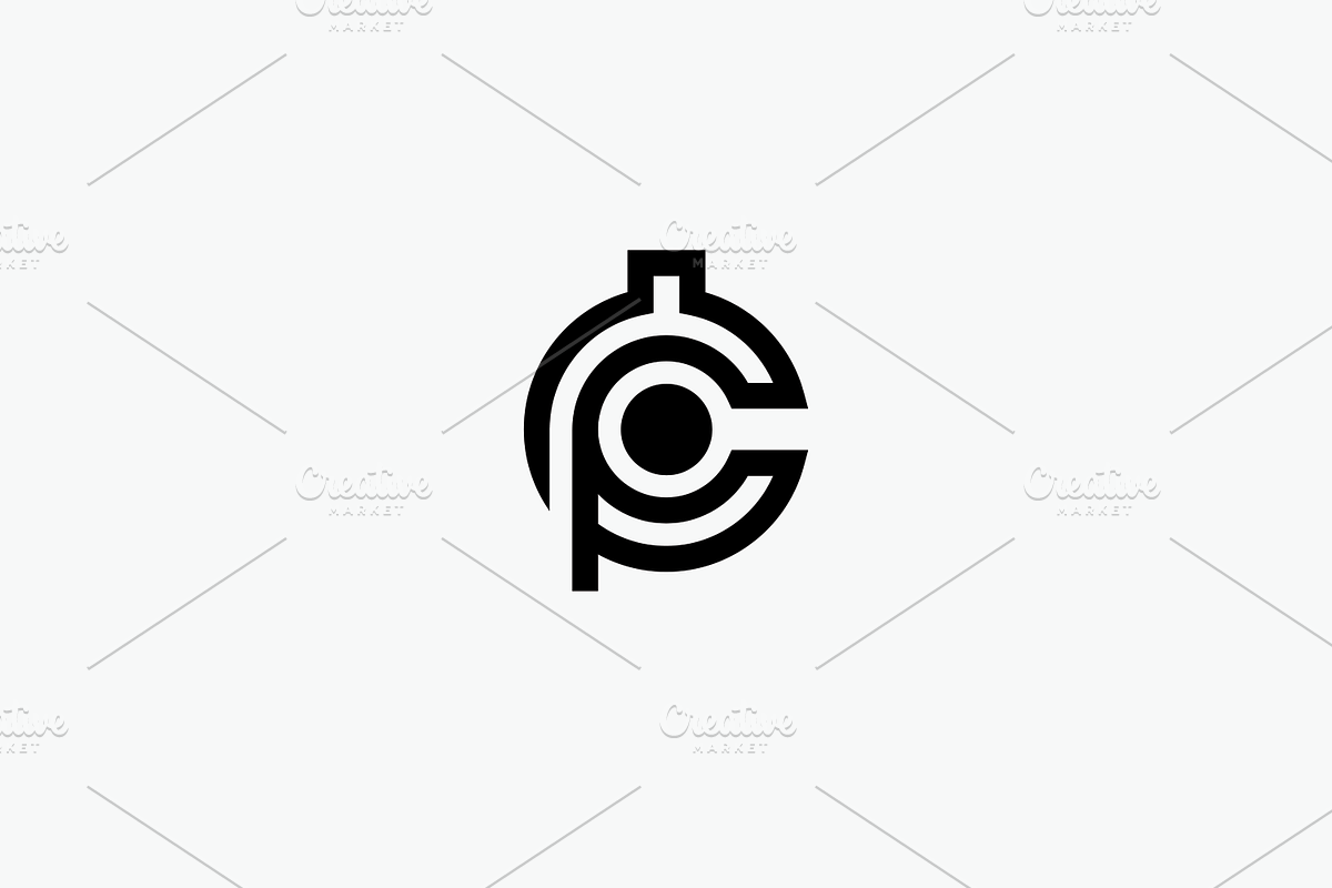 CP Monogram Logo - Crypto Logo, a Branding & Logo Template by Arslan