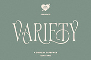 TAN - Variety, a Serif Font by TanType (Thumbnail 1 of 26)