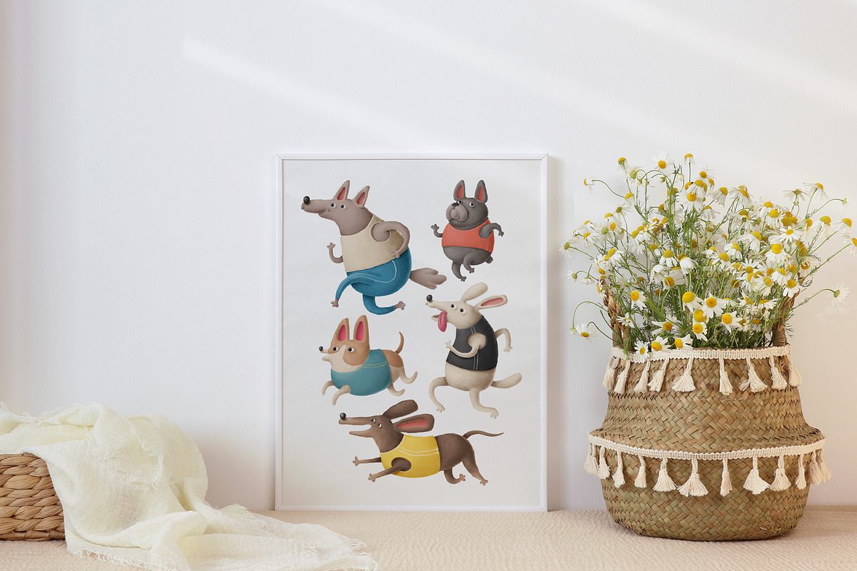 Funny Racers, an Education Illustration by TheCuteShop (Photo 4 of 4)