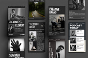 8in1 Instagram Creative Bundle, a Social Media Template by Analogi Studio (Thumbnail 9 of 11)