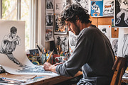 85 Artists in studio, an Arts & Entertainment Photo by Handmadefont (Thumbnail 69 of 88)