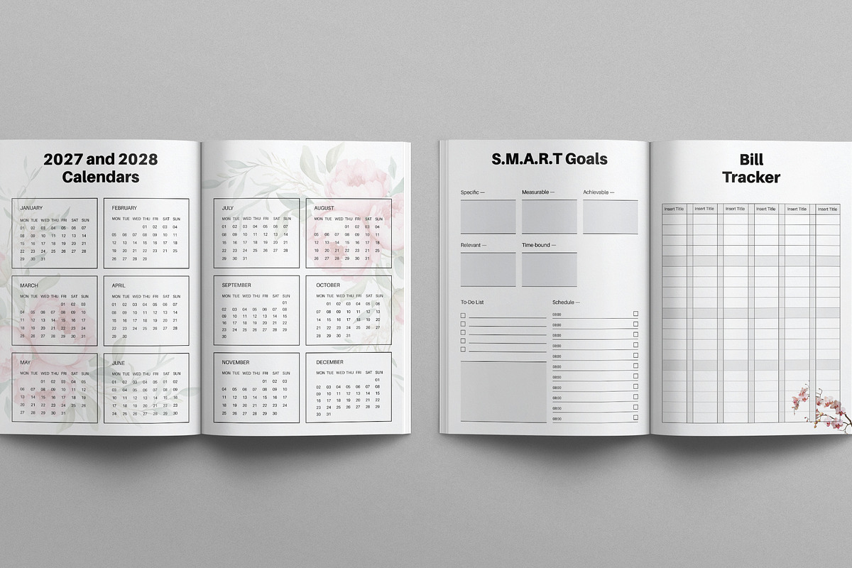 Planner Design Template, a Brochure Template by E-Type (Photo 5 of 7)