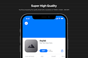 Mobile OS Icon Template Mockup - PSD, an iPhone Mockup by Asylab (Thumbnail 3 of 34)