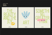Vector Emotions Shapes - 40+ Pieces, an Object Graphic by line & plane (Thumbnail 6 of 7)