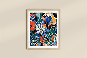 Colorful Painted Flower Patterns, a Pattern Graphic by RC graphics (Thumbnail 7 of 10)