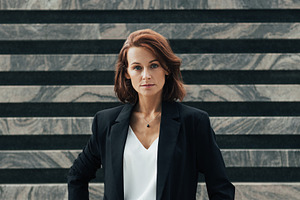 Portrait of a middle-aged female, a Person Photo by Artem Varnitsin