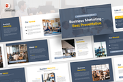 Business Marketing - PowerPoint, a Presentation Template by Iqsiart Studio (Thumbnail 1 of 3)