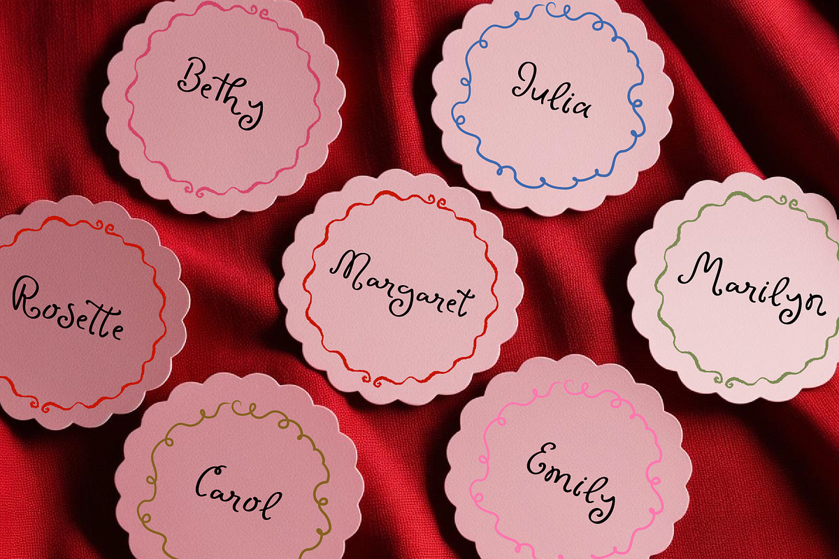 Enchanted Weddings Playful Script, a Handwritten Font by Kaya Fonts (Photo 22 of 33)
