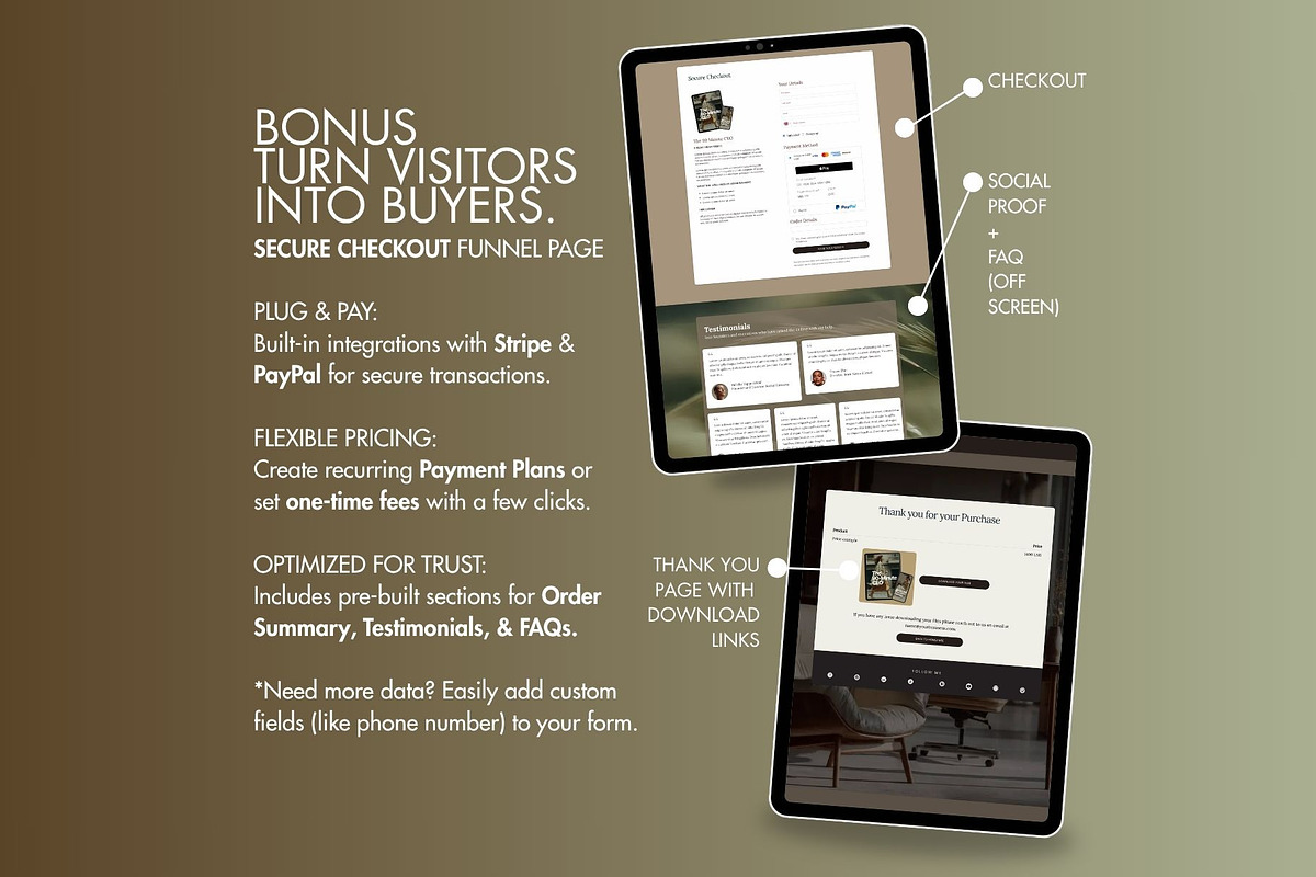 Systeme.io Premium Website + Blog preview 5