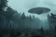97 UFO objects flying in the sky, a Transportation Photo by Handmadefont (Thumbnail 41 of 101)