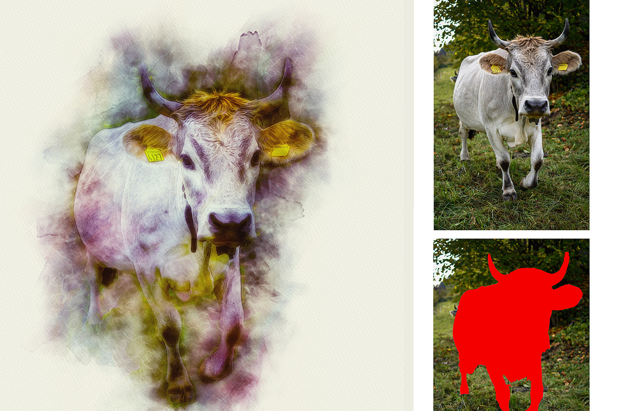 Dynamic Watercolor Paint, an Action Add-On by MRI STUDIO (Photo 10 of 15)
