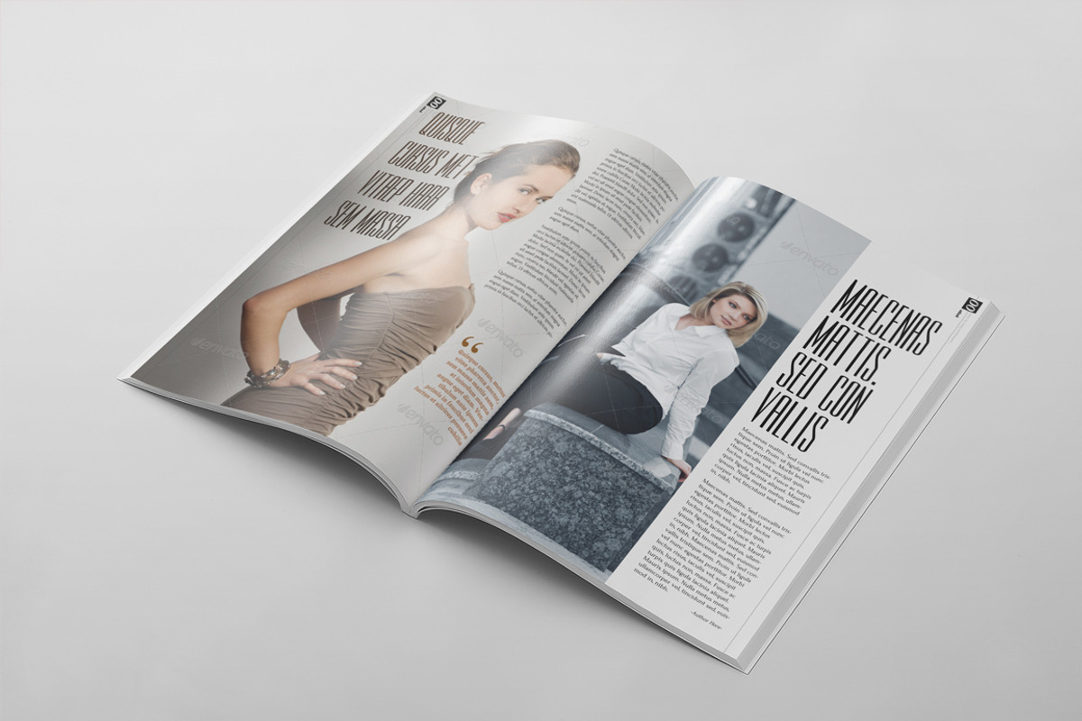Magazine Template 27, a Magazine Template by pmvch (Photo 7 of 10)