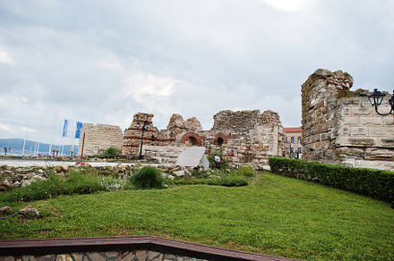 Ruins of the ancient old town Nesebar, Bulgaria., an Architecture Photo by AS photostudio