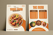 2-Sided Restaurant Menu Template, a Brochure Template by vectorlnk (Thumbnail 3 of 5)