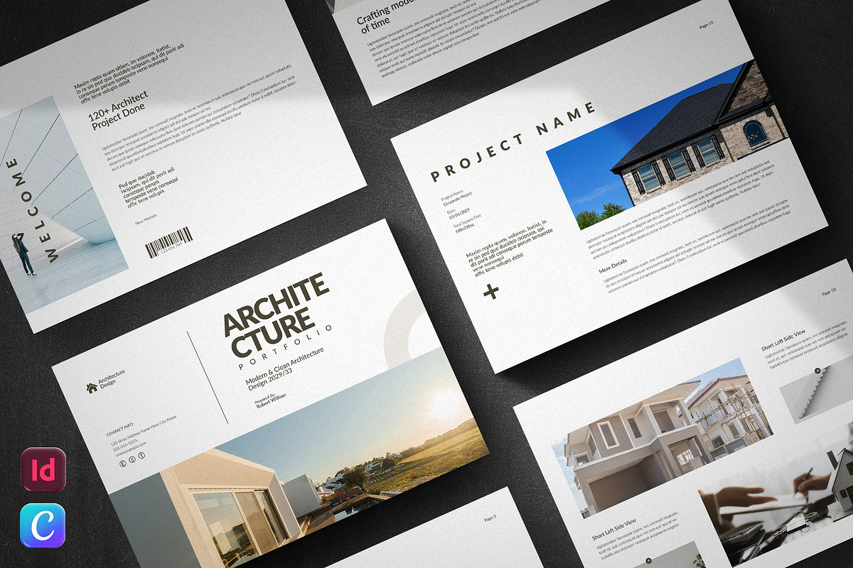 Architecture Landscape Portfolio, a Brochure Template by Pixelpick (Photo 1 of 9)