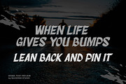 Rexbel a Rough Brush Font, a Blackletter Font by Rasiorise Studio (Thumbnail 3 of 10)