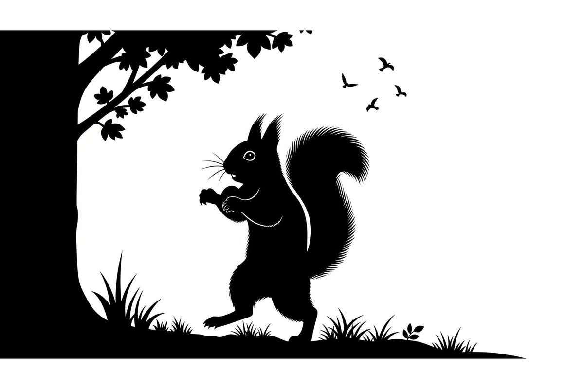 Black Squirrel Vector Icon Bundle, an Illustration by jahid234 (Photo 12 of 51)