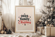 Family Christmas 2025 Shirt Design P, an Illustration by DreamArtGraphic (Thumbnail 3 of 5)