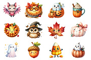 Adorable Halloween Fall, an Illustration by Design Market (Thumbnail 2 of 3)
