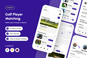 Golfly Golf Player Match App, an App Template by productype1 (Thumbnail 1 of 5)
