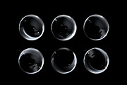 Transparent realistic soap bubbles, an Illustration by George Rod (Thumbnail 2 of 3)