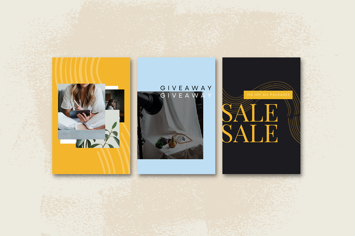 Pinterest Canva Bundle - Nova, a Social Media Template by Station Seven (Photo 3 of 6)