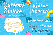 The Summer Vibes Font Bundles, a Sans Serif Font by Attype (Thumbnail 4 of 16)
