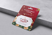 Christmas Card Mockup Bundle Set, a Merchandise Mockup by Rielismee (Thumbnail 2 of 5)