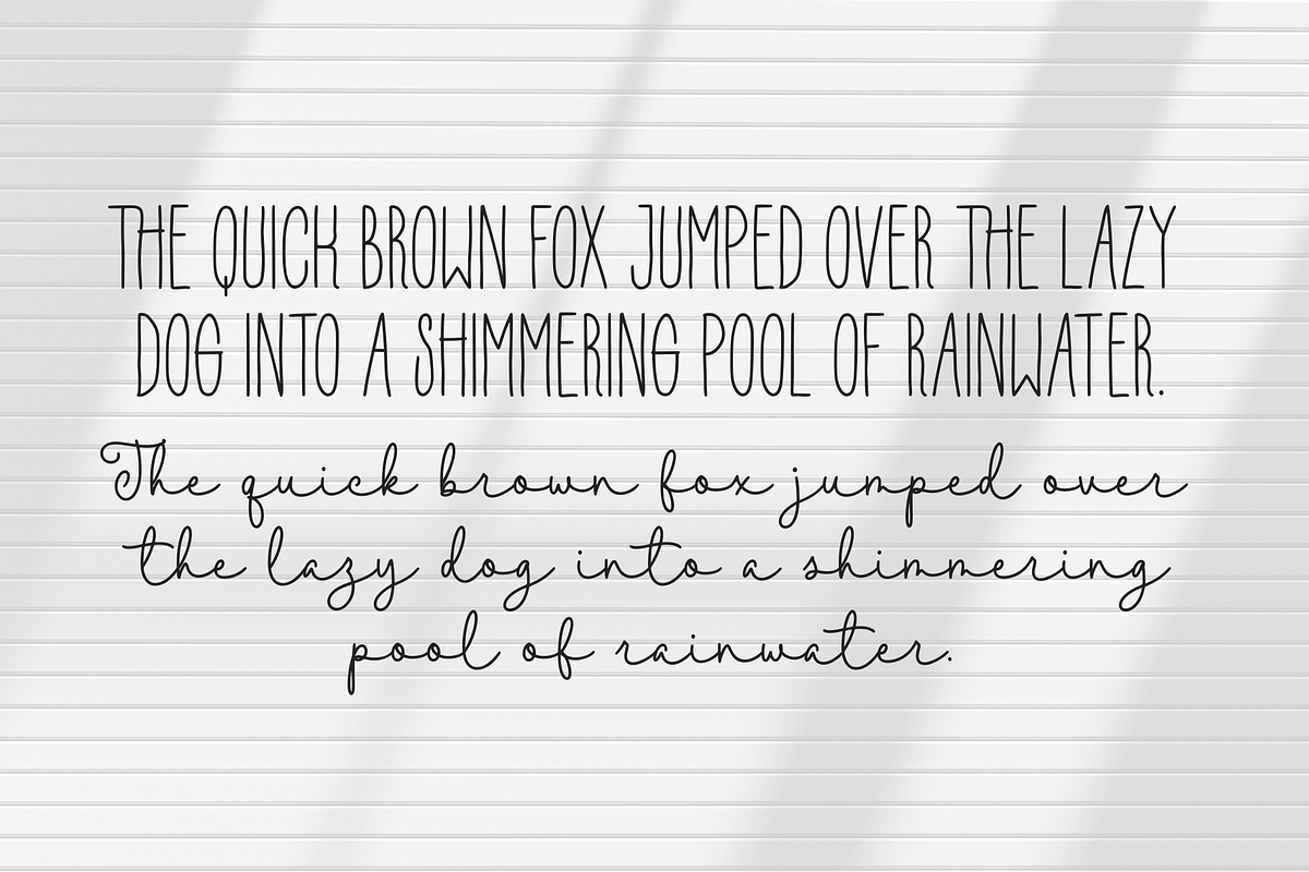 Romantic Valentine Font Duo, a Script Font by Ainun Jinan (Photo 7 of 11)