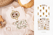 Newborn baby Illustrations & Pattern, an Animal Illustration by tatiletters (Thumbnail 10 of 14)