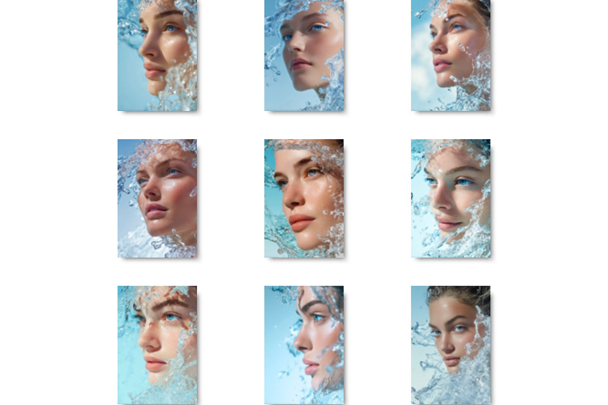 Pure Beauty Water - 22 Images Bundle, a Beauty & Fashion Photo by Studio ANNA (Photo 5 of 5)