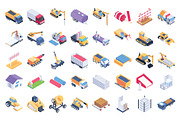 Mining Machinery Isometric Icons, an Icon by Vector Portal (Thumbnail 2 of 5)