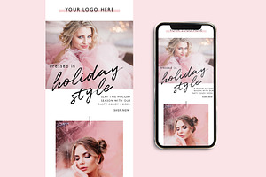 Holiday Fashion Email Template