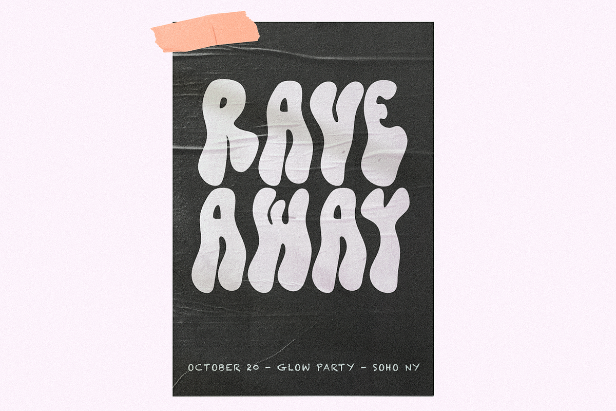 Crazy | Wavy Retro Font, a Sans Serif Font by KA Designs (Photo 3 of 9)