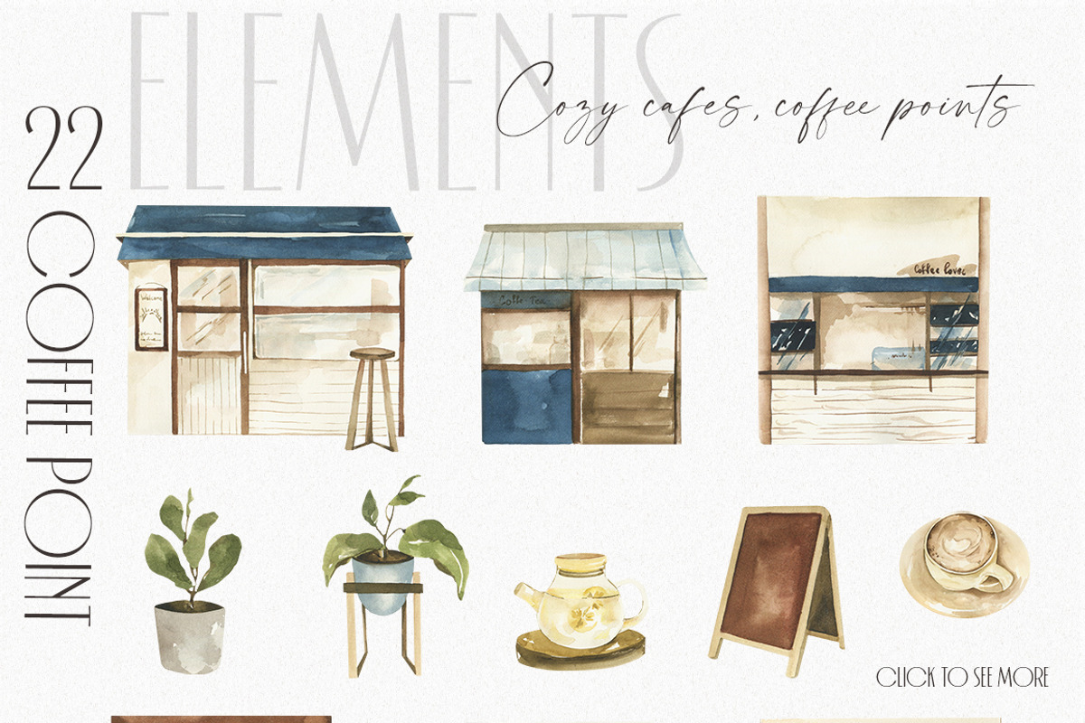 Just AUTUMN watercolor collection., an Object Illustration by ArtMaslyana (Photo 10 of 17)