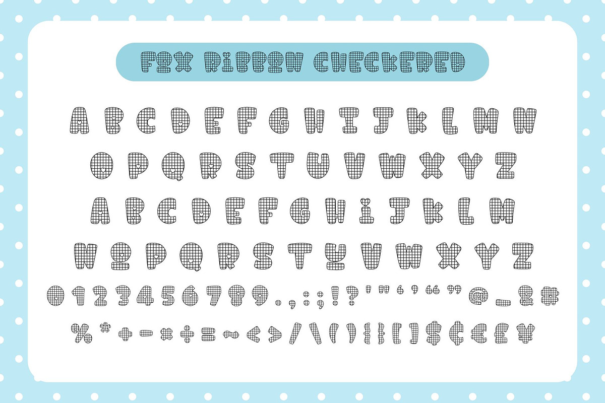 Fox Sewing 7 Fonts Style, a Handwritten Font by Fox7 By Rattana (Photo 7 of 13)