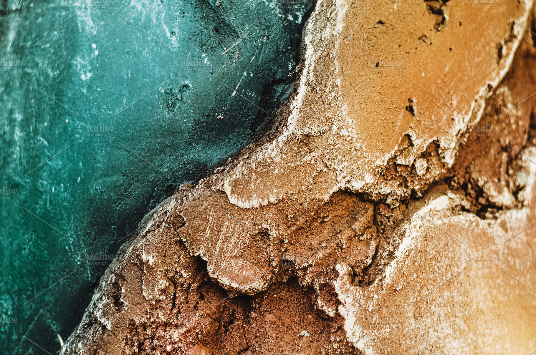 Stone texture of relief stone with a golden hue and sea color wallpaper and, an Abstract Photo by My world is my eyes