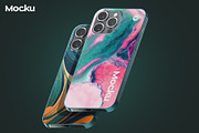 Iphone 14 Pro - Solid Cases, an iPhone Mockup by Mocku (Thumbnail 1 of 15)