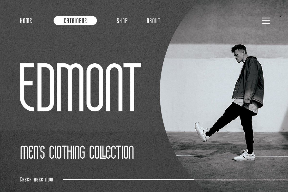 Edmont, a Sans Serif Font by kerismaker (Photo 5 of 12)