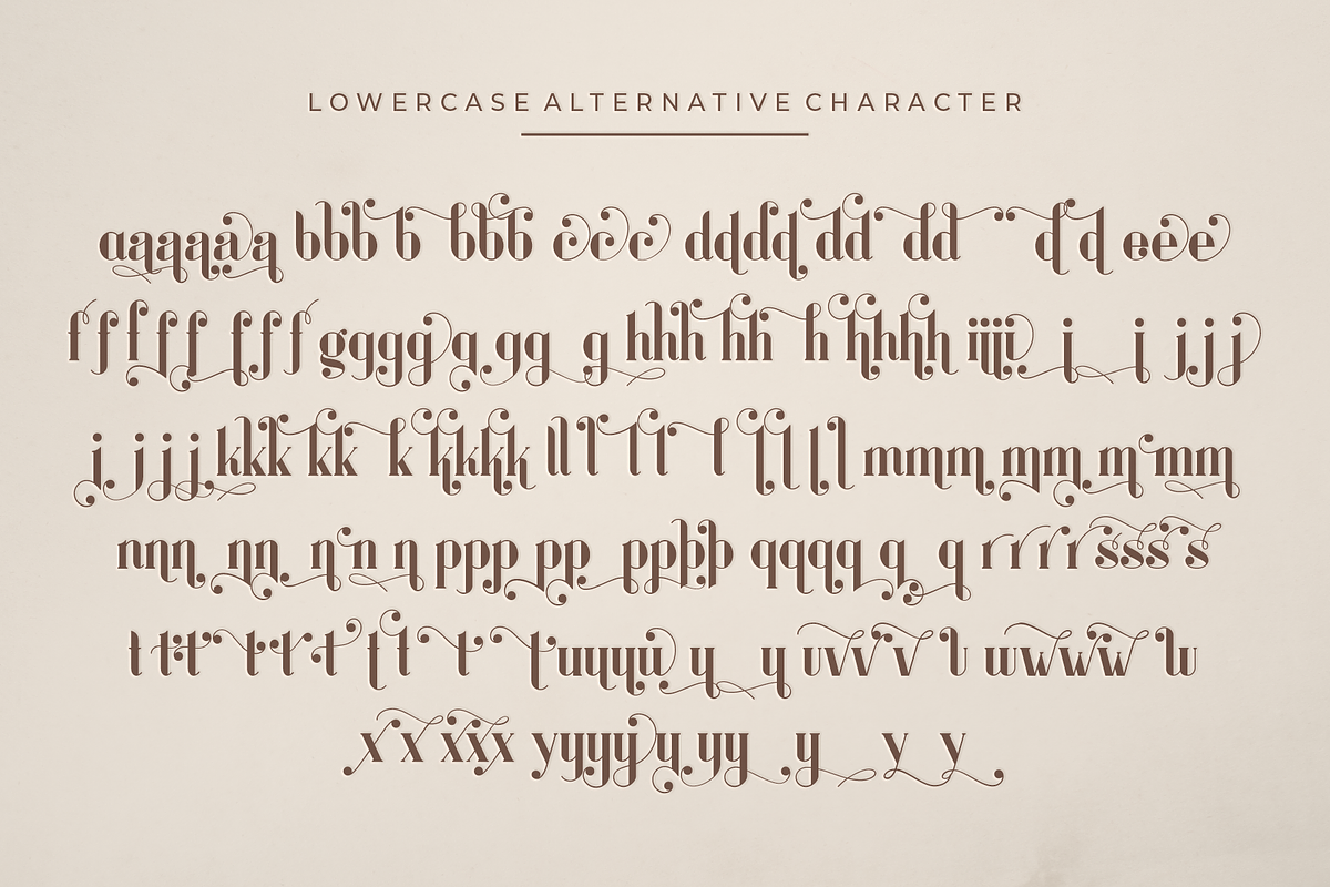 Circus of Letters – Fancy Typeface, a Sans Serif Font by RedyStudio (Photo 22 of 24)