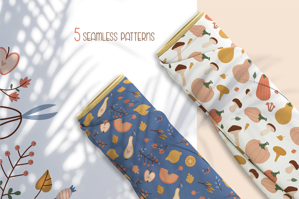 Cozy autumn: fall season graphic set, a Decorative Illustration by Lana Sham (Photo 8 of 14)
