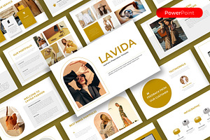 Lavida – Aesthetic PowerPoint, a Presentation Template by kreatifreya