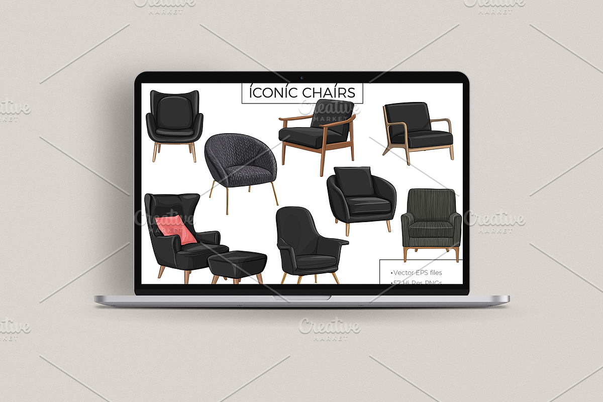 Armchair VECTOR illustrations, a Graphic by Natalka Dmitrova art (Photo 18 of 19)