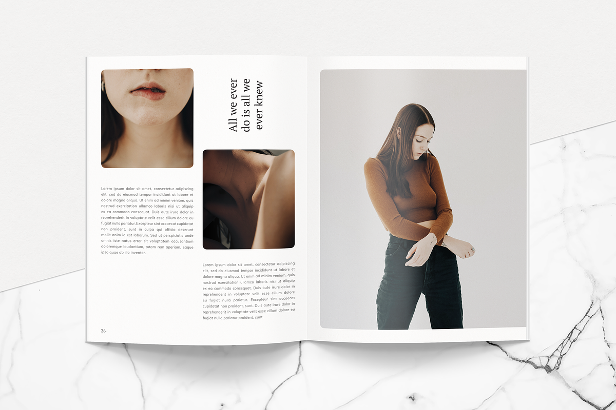 Friend Magazine Template, a Magazine Template by SubtleSupply (Photo 15 of 19)