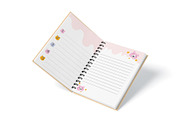 Spiral Notebook Mockup, a Product Mockup by Mockupfit (Thumbnail 9 of 29)