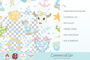Coastal Cowgirl Seamless Pattern, a Pattern Graphic by Chonnieartwork (Thumbnail 3 of 5)
