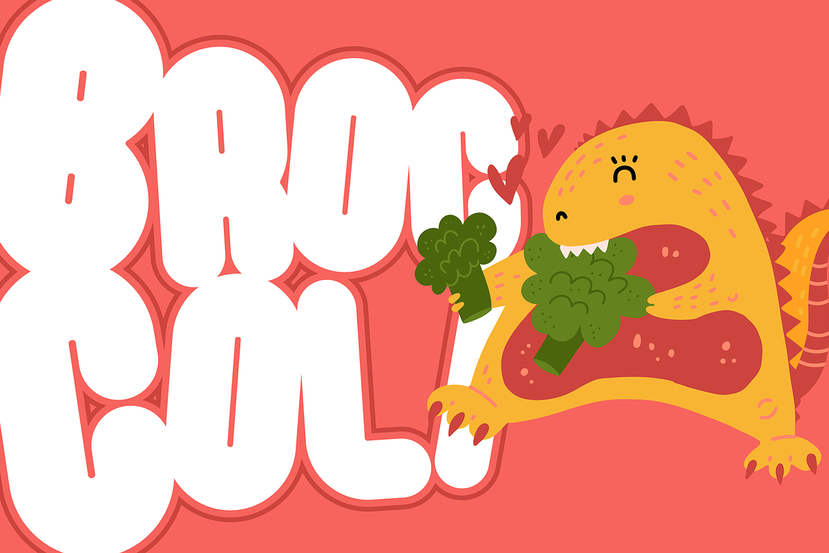 Eatboy - Fun Display Font, a Font by figuree studio (Photo 7 of 8)