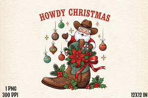 Santa Christmas Coquette Png, an Illustration by Designworld