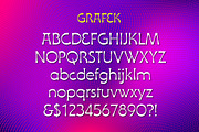 Grafek Font, a Sans Serif Font by Mysterylab Designs (Thumbnail 8 of 8)